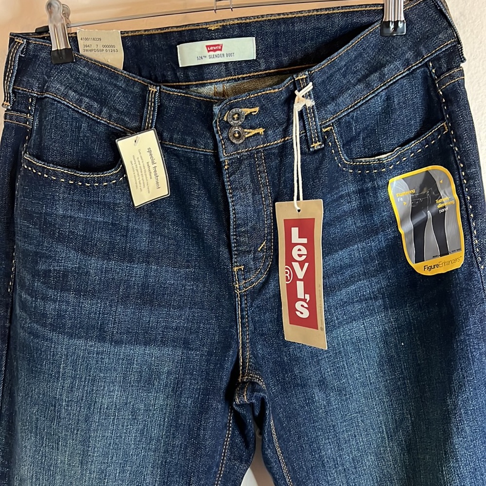 Levi’s Slender Bootcut, tummy slimming panel, Size 10 medium - Picture 11 of 15